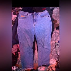 2 pairs of Empyre pants. Black ones are $30 blue ones are $20